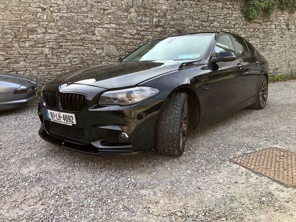 BMW 5-Series Saloon, Diesel, 2016, Black