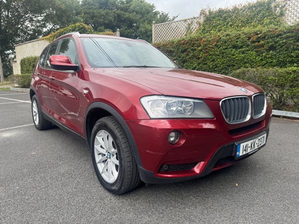BMW X3 SUV, Diesel, 2014, Red