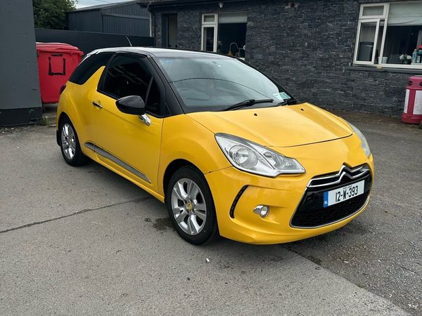 Citroen DS 3 Hatchback, Diesel, 2012, Yellow