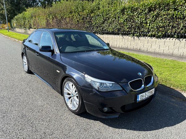 BMW 5-Series Saloon, Diesel, 2009, Black