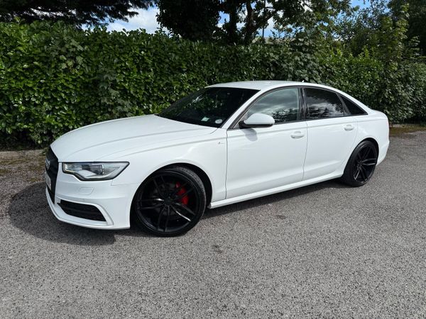 Audi A6 Saloon, Diesel, 2014, White
