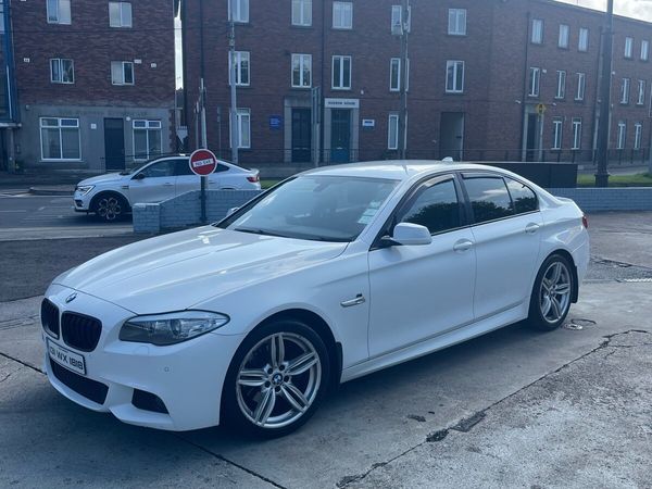 BMW 5-Series Saloon, Diesel, 2013, White