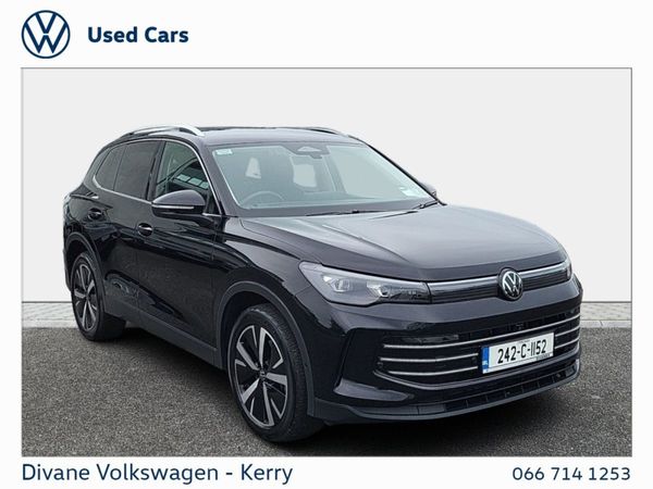 Volkswagen Tiguan SUV, Diesel, 2024, Black