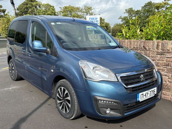 Peugeot Partner MPV, Diesel, 2017, Blue