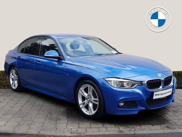 BMW 3-Series Saloon, Diesel, 2018, Blue