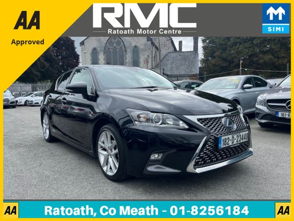 Lexus CT Hatchback, Petrol Hybrid, 2018, Black