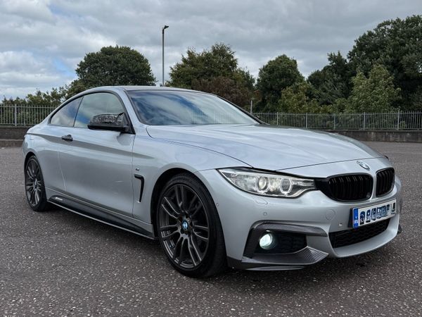 BMW 4-Series Coupe, Diesel, 2014, Silver