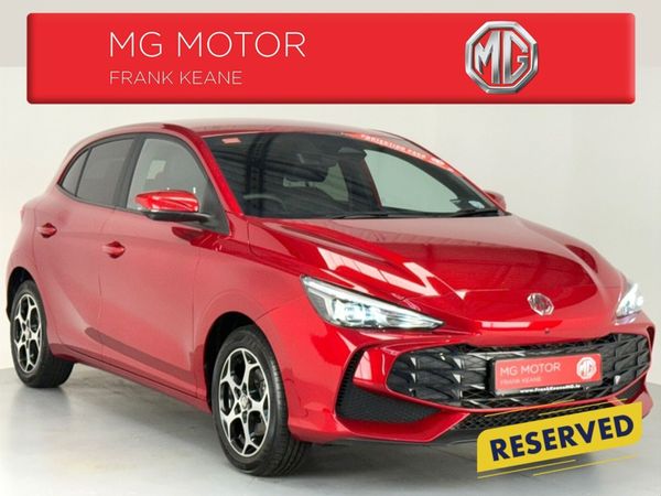 MG MG3 Hatchback, Petrol Hybrid, 2024, Red