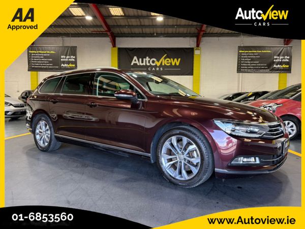 Volkswagen Passat Estate, Petrol, 2016, Red