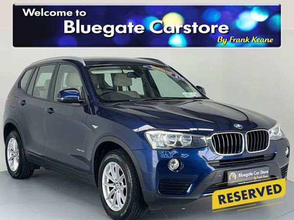 BMW X3 Estate, Diesel, 2016, Blue