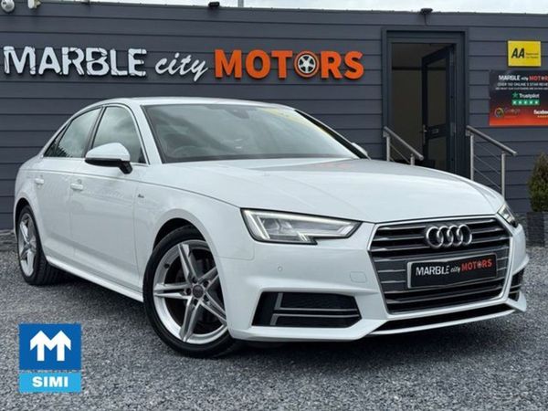 Audi A4 Saloon, Petrol, 2018, White