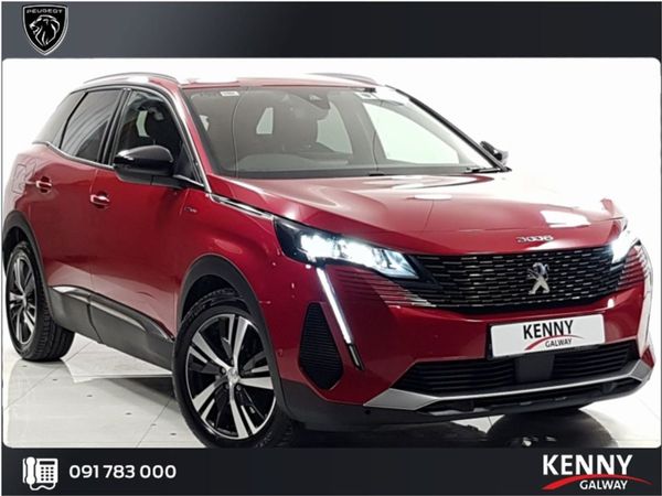 Peugeot 3008 MPV, Petrol Plug-in Hybrid, 2022, Red