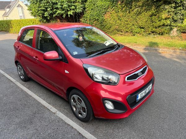 Kia Picanto Hatchback, Petrol, 2013, Red