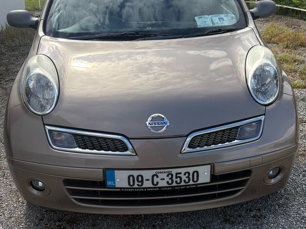 Nissan Micra Hatchback, Petrol, 2009, Gold