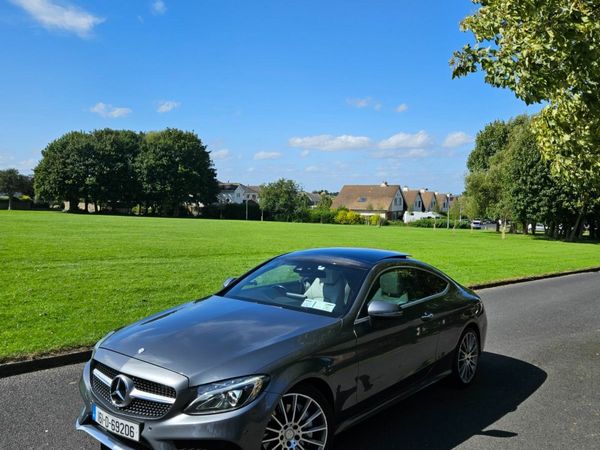 Mercedes-Benz C-Class Coupe, Petrol, 2016, Grey