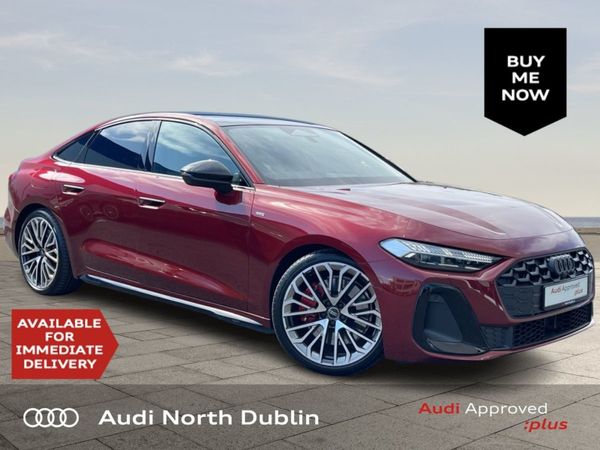 Audi A5 Saloon, Petrol Plug-in Hybrid, 2025, Red