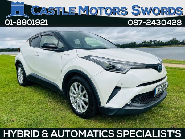 Toyota C-HR SUV, Petrol Hybrid, 2019, White