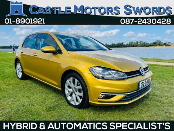Volkswagen Golf Hatchback, Petrol, 2017, Yellow
