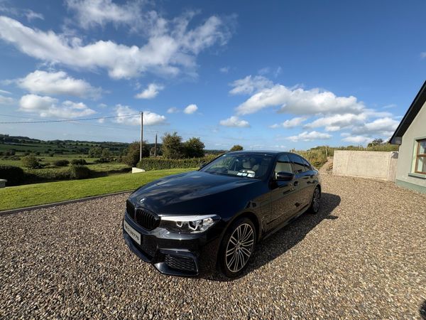 BMW 5-Series Saloon, Petrol Plug-in Hybrid, 2019, Black