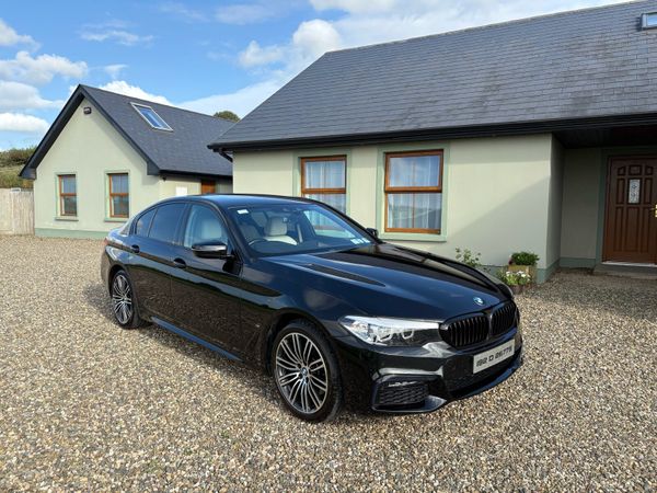 BMW 5-Series Saloon, Petrol Plug-in Hybrid, 2019, Black