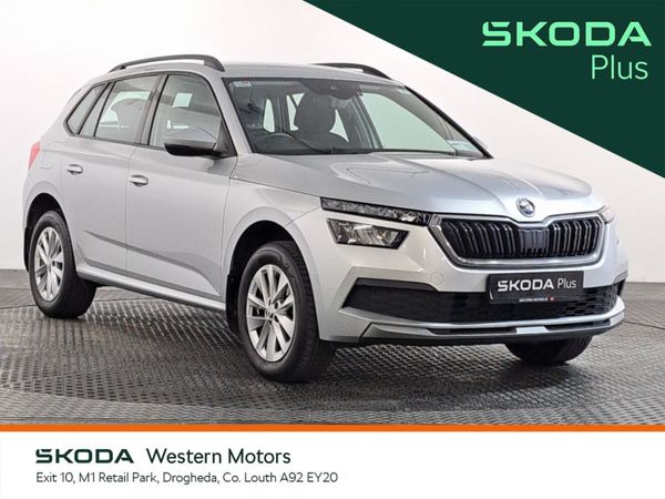 Skoda Kamiq Hatchback, Petrol, 2023, Silver