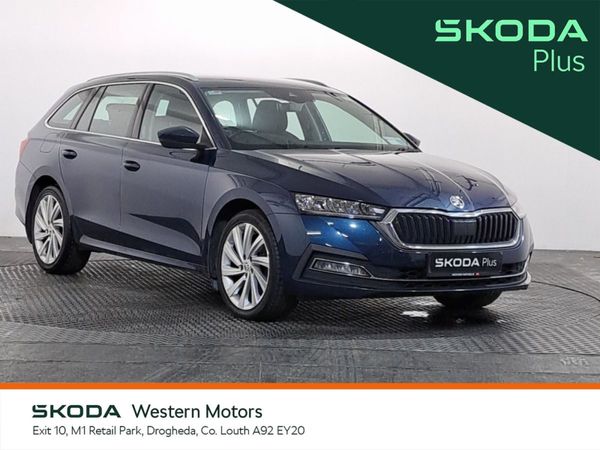 Skoda Octavia Estate, Diesel, 2021, Blue