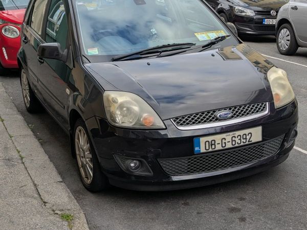Ford Fiesta Hatchback, Petrol, 2008, Black