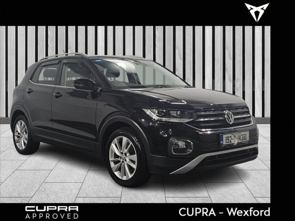 Volkswagen T-Cross SUV, Petrol, 2019, Black