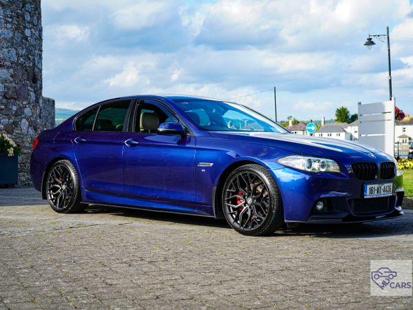 BMW 5-Series Saloon, Diesel, 2016, Blue