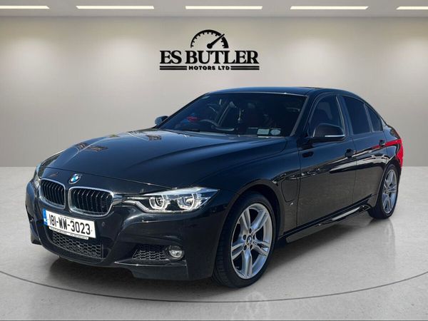 BMW 3-Series Saloon, Petrol Plug-in Hybrid, 2018, Black