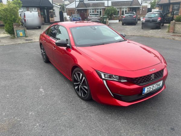 Peugeot 508 Hatchback, Petrol Plug-in Hybrid, 2022, Red
