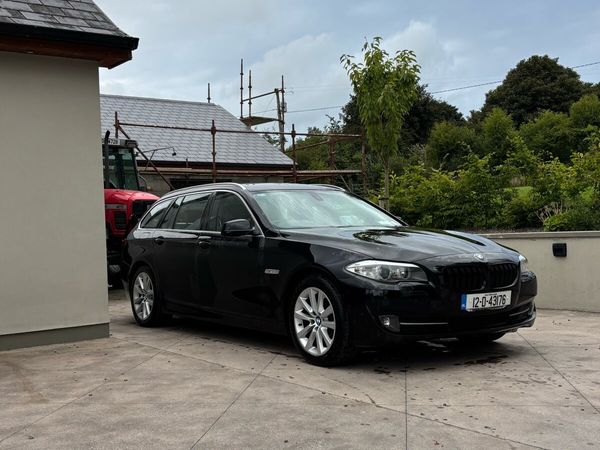BMW 5-Series Saloon, Diesel, 2012, Black
