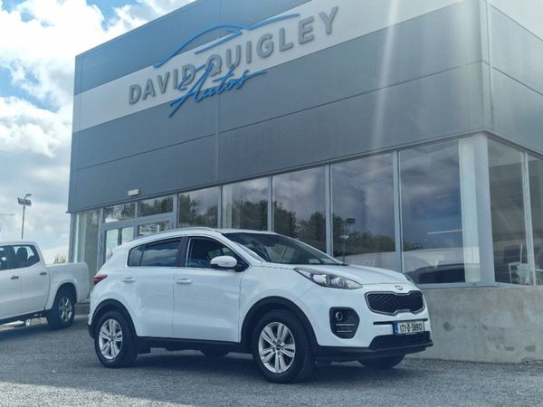 Kia Sportage Estate, Diesel, 2017, White