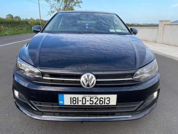 Volkswagen Polo Hatchback, Petrol, 2018, Black