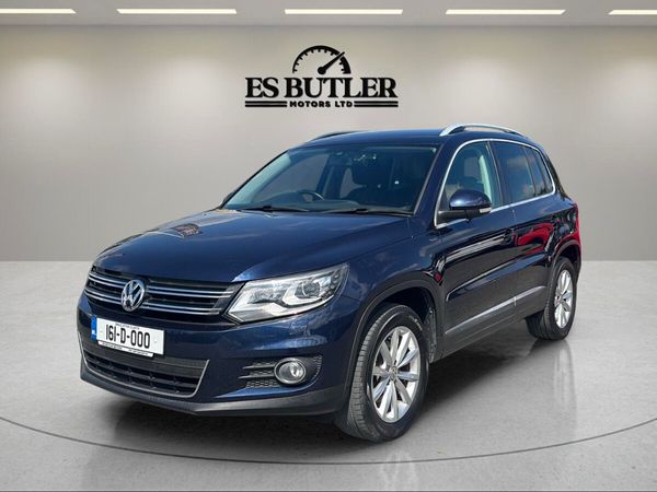 Volkswagen Tiguan SUV, Petrol, 2016, Blue