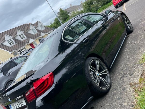 BMW 5-Series Saloon, Diesel, 2013, Black