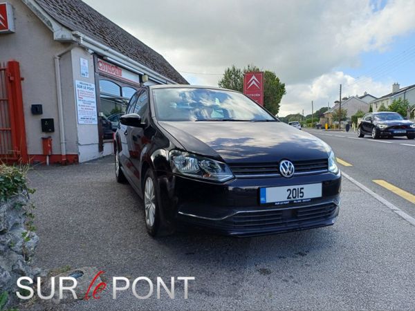 Volkswagen Polo Hatchback, Petrol, 2015, Black