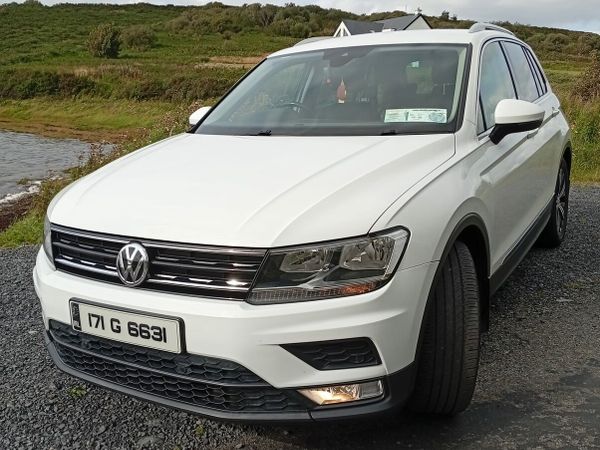 Volkswagen Tiguan SUV, Diesel, 2017, White