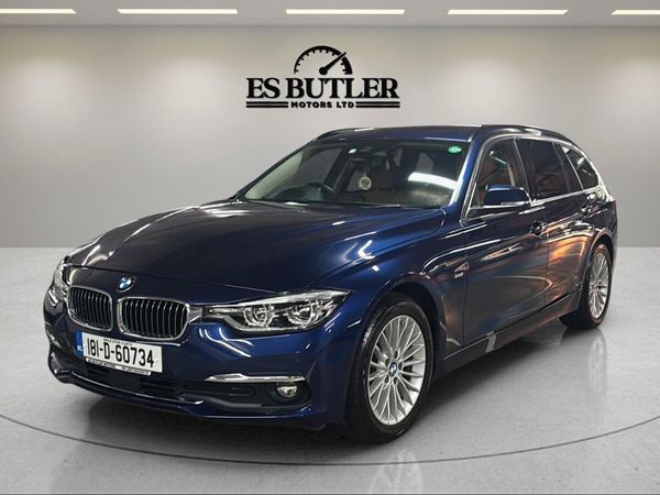BMW 3-Series Estate, Diesel, 2018, Blue