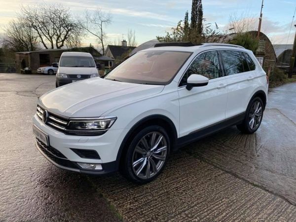 Volkswagen Tiguan SUV, Diesel, 2017, White