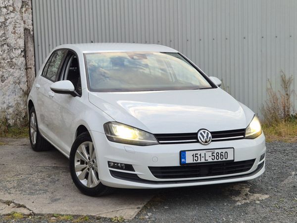 Volkswagen Golf Hatchback, Petrol, 2015, White