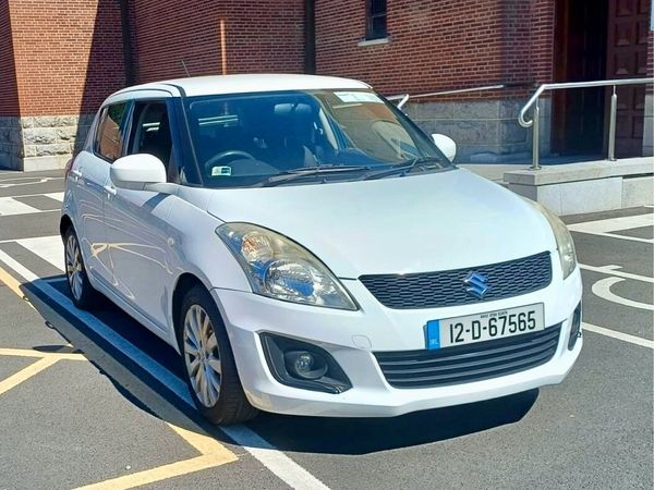 Suzuki Swift Hatchback, Petrol, 2012, White