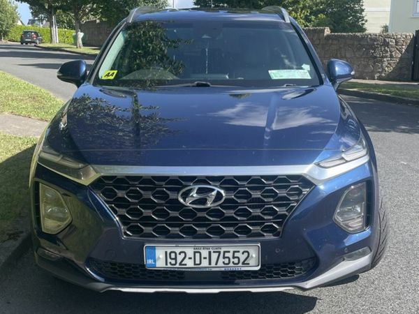 Hyundai Santa Fe SUV, Diesel, 2019, Blue