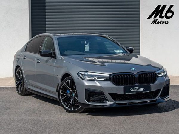 BMW 5-Series Saloon, Hybrid, 2023, Grey