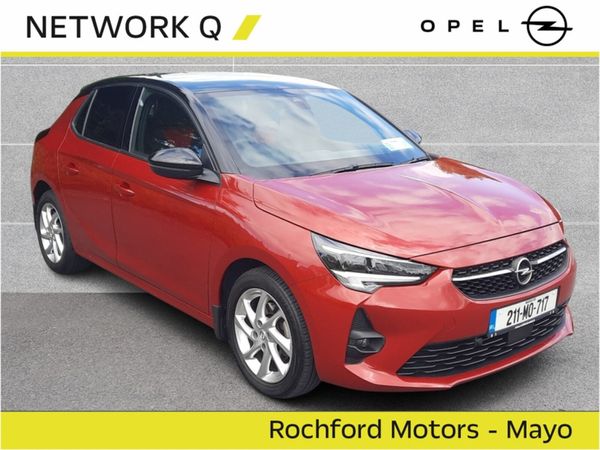 Opel Corsa Hatchback, Petrol, 2021, Red
