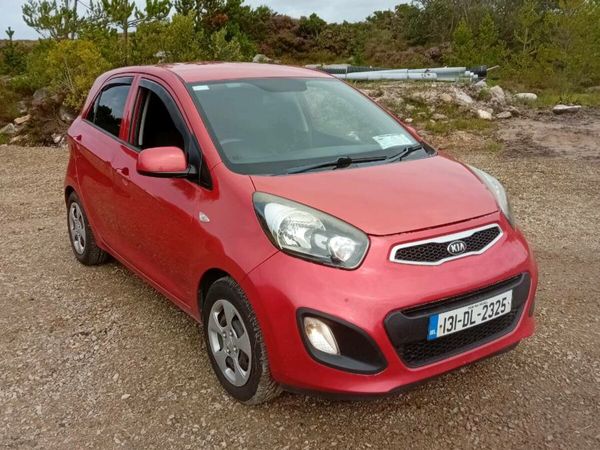 Kia Picanto Hatchback, Petrol, 2013, Red