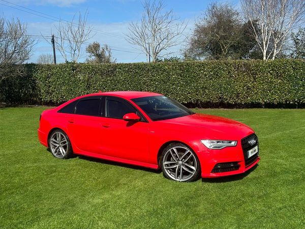 Audi A6 Saloon, Diesel, 2017, Red