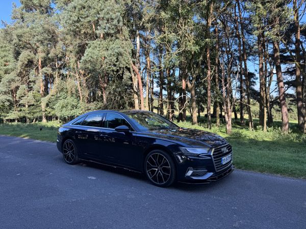 Audi A6 Saloon, Diesel, 2019, Blue