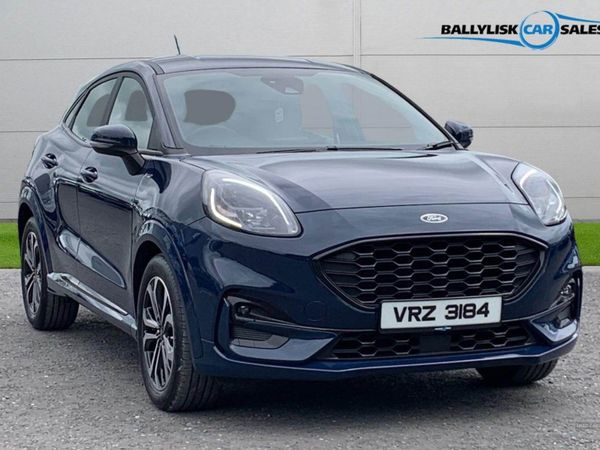 Ford Puma , Petrol Hybrid, 2024, Blue