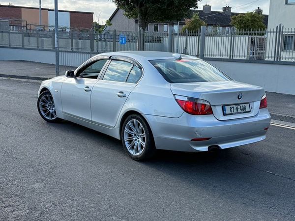 BMW 5-Series Saloon, Diesel, 2007, Silver